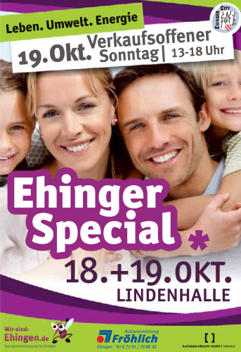 Ehinger Special 2014. 18. + 19. Oktober